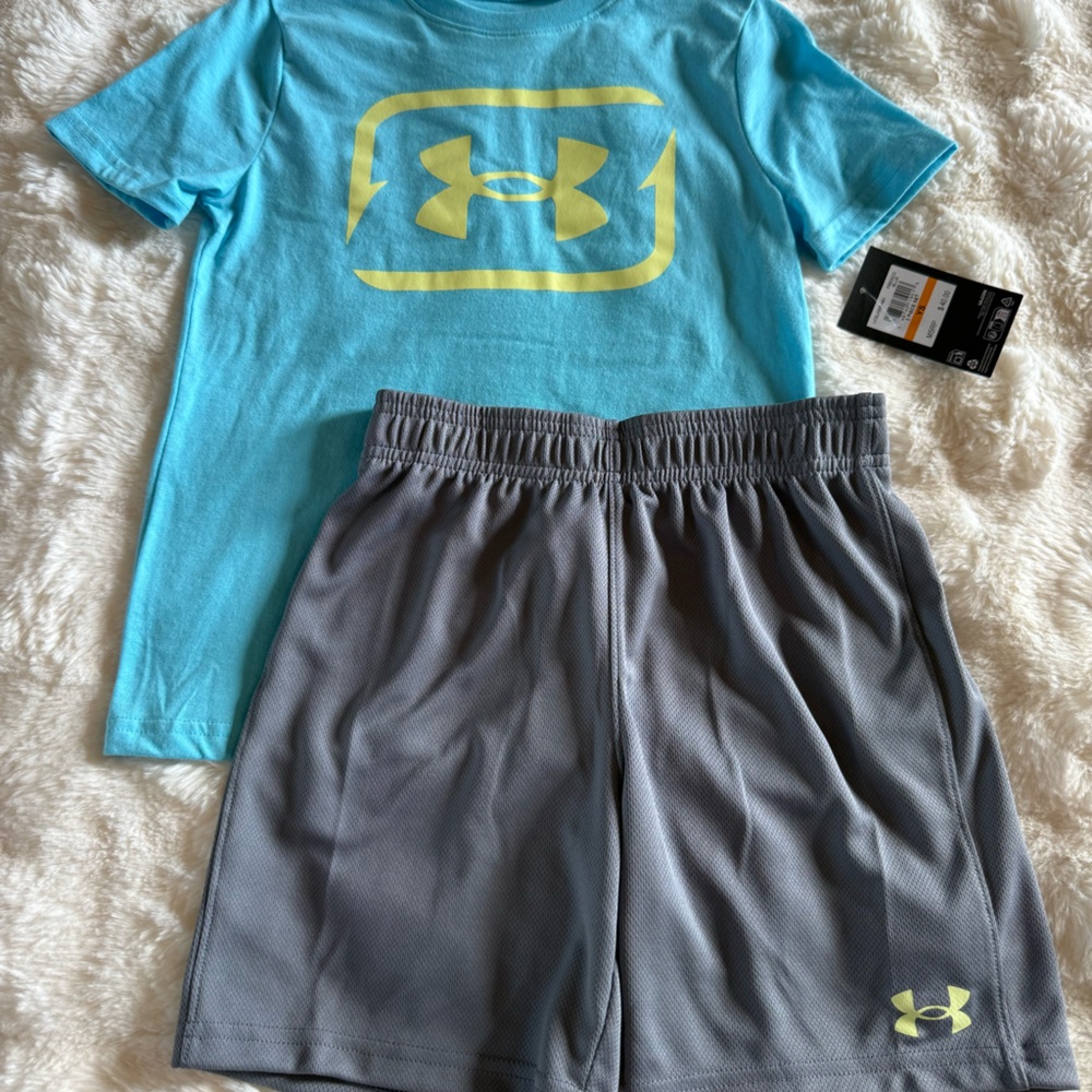 NWT Boys Under Armour Shorts Outfit